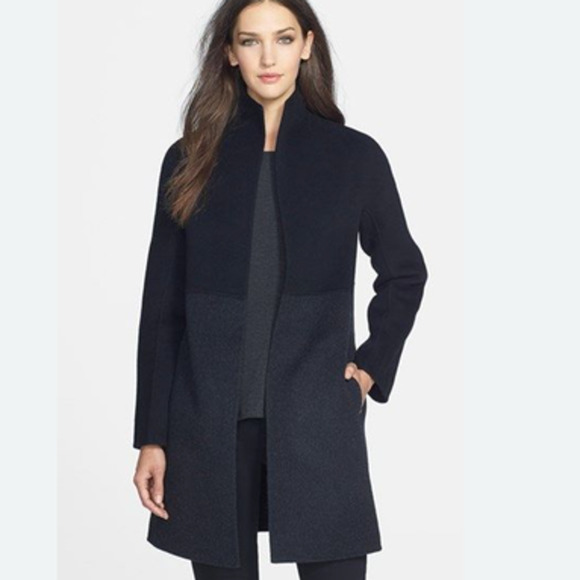 eileen fisher double face wool coat